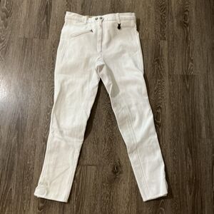 Vequi Comfort Breeches Pants Size 30 Lt. Beige Tan Equestrian Horse Riding Adult